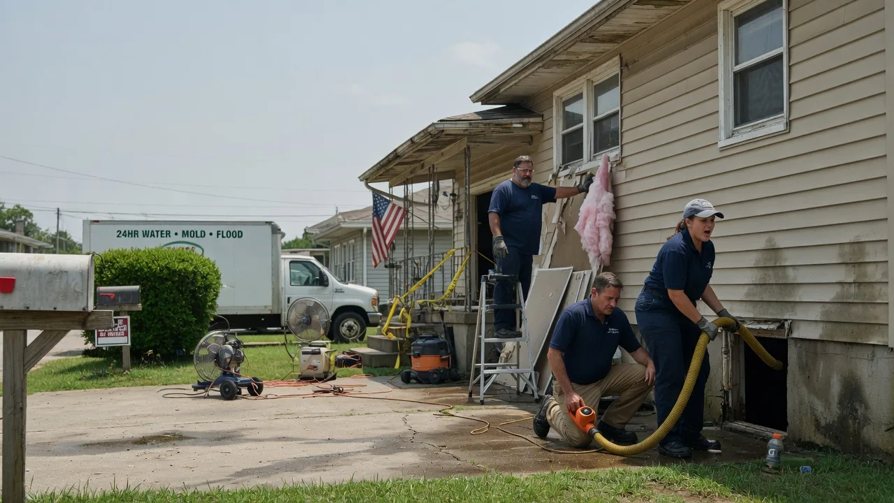 Water Damage Repair in New Braintree, MA near me